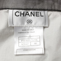 Chanel Gilet avec tissu extérieur transparent