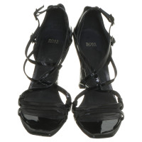 Hugo Boss High heel sandal in black