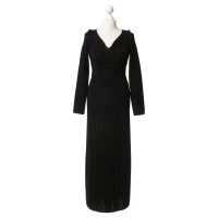 Mugler Kleid in Schwarz