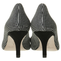 Pura Lopez pumps con motivo pied de poule