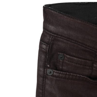 7 For All Mankind "The Skinny" in Aubergine color pants
