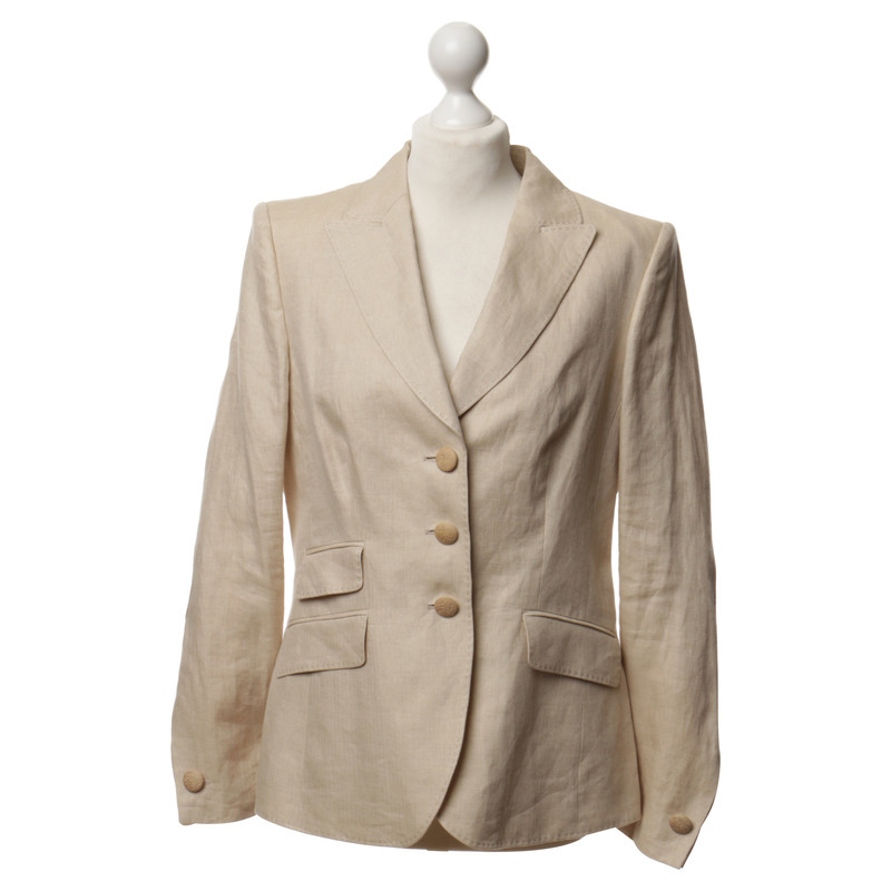 Basler Beige linnen Blazer