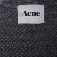 Acne Knitted coat in Brown