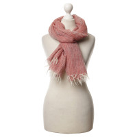 Boss Orange Scarf in red and white