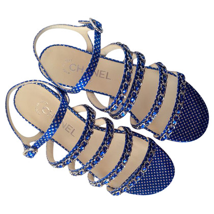 Chanel Blue sandals