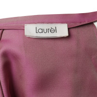 Laurèl Silk skirt with beaded trim