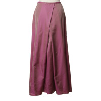 Laurèl Silk skirt with beaded trim
