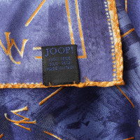 Joop! Silk scarf with logo lettering