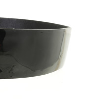 Jil Sander Belt in black patent leather
