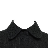 Alexander McQueen Lace blouse met peplos