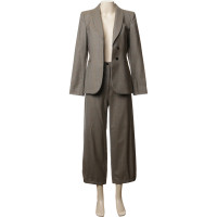 Armani Trouser suit with herringbone pattern 