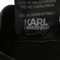 Karl Lagerfeld Gants en cuir