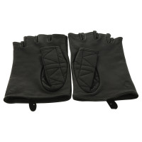Karl Lagerfeld Handschuhe Kuilted aus Leder
