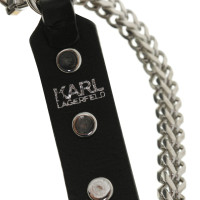 Karl Lagerfeld Armband mit Leder