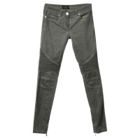 Camouflage Couture Jeans in verde oliva 