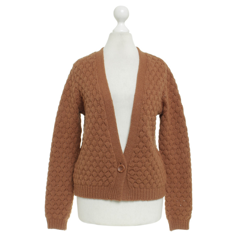 American Vintage Cardigan con reticolo