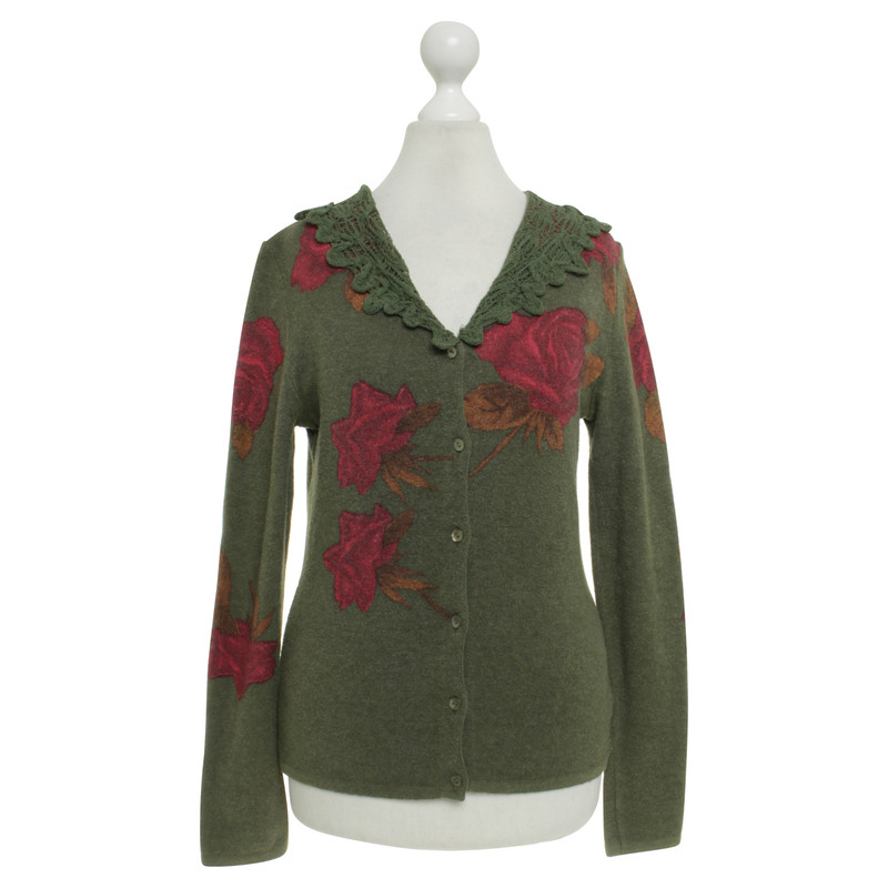 Blumarine Sweater with a floral pattern