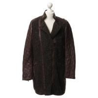 Other Designer Milestone - brown coat with metallic threads