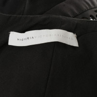 Victoria Beckham Schede jurk met pailletten trim