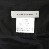 René Lezard Pleated skirt with studs