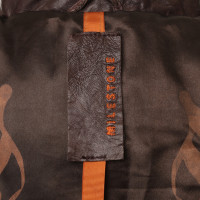 Andere Marke Milestone - Brauner Mantel mit Metallic-Fäden
