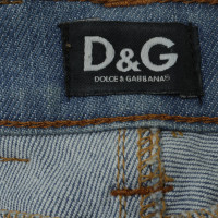 D&G Jeans Rok in lichtblauw