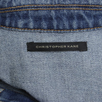 Christopher Kane Giacca di jeans in blu