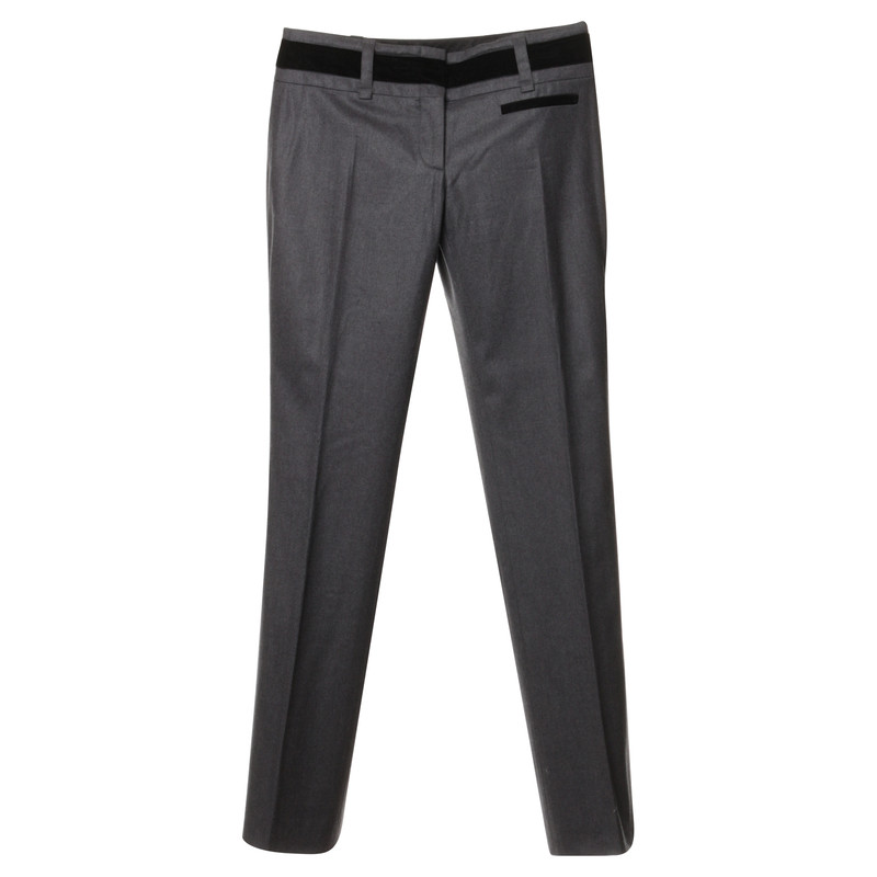 Céline Pantalon gris foncé 