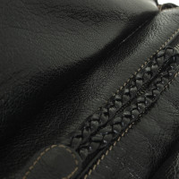 Coccinelle Handbag with Wicker details