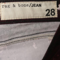Rag & Bone Pantaloni con stampa 