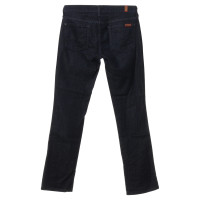 7 For All Mankind Jeans "Straight Leg" in Blau