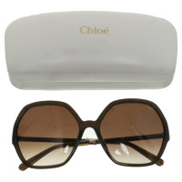 Chloé Square sunglasses in olive