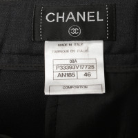 Chanel Pantaloni in antracite 