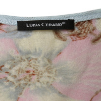 Luisa Cerano Top in mesh fabric 