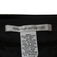 Diane Von Furstenberg Rock im Metallic-Look