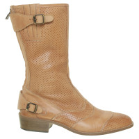 Belstaff Light brown boots with a hole look