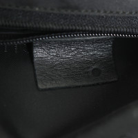 Gucci Lederhandtasche in Schwarz 