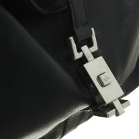 Gucci Lederhandtasche in Schwarz 