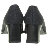 Sergio Rossi Pumps from grey textile