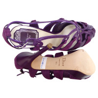 Christian Dior Sandaletten in Violett