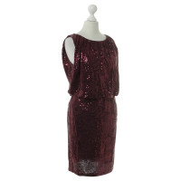 Velvet Kleid mit Pailletten 