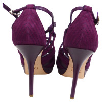 Christian Dior Sandaletten in Violett