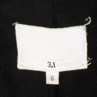 3.1 Phillip Lim Leren jas in zwart