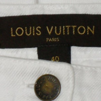 Louis Vuitton Jeansrock in Weiss
