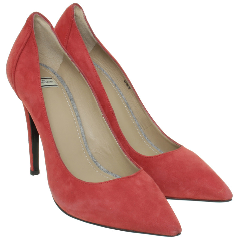 By Malene Birger pumps in rood suede