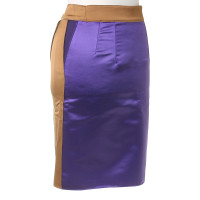 Dolce & Gabbana skirt purple ochre