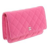 Chanel "Wallet On Chain" in Pink