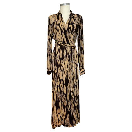 0039 Italy Dress Viscose in Brown