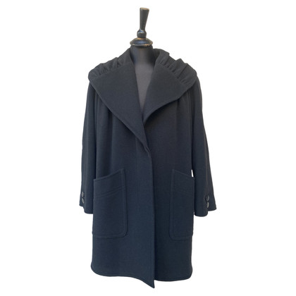 Valentino Garavani Jacke/Mantel aus Wolle in Schwarz