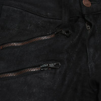 Rag & Bone Hose aus Leder in Schwarz